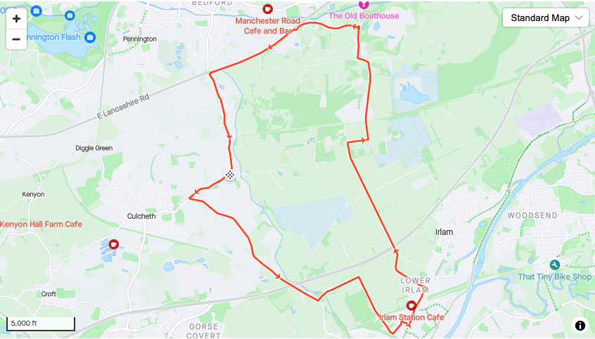 small ride map