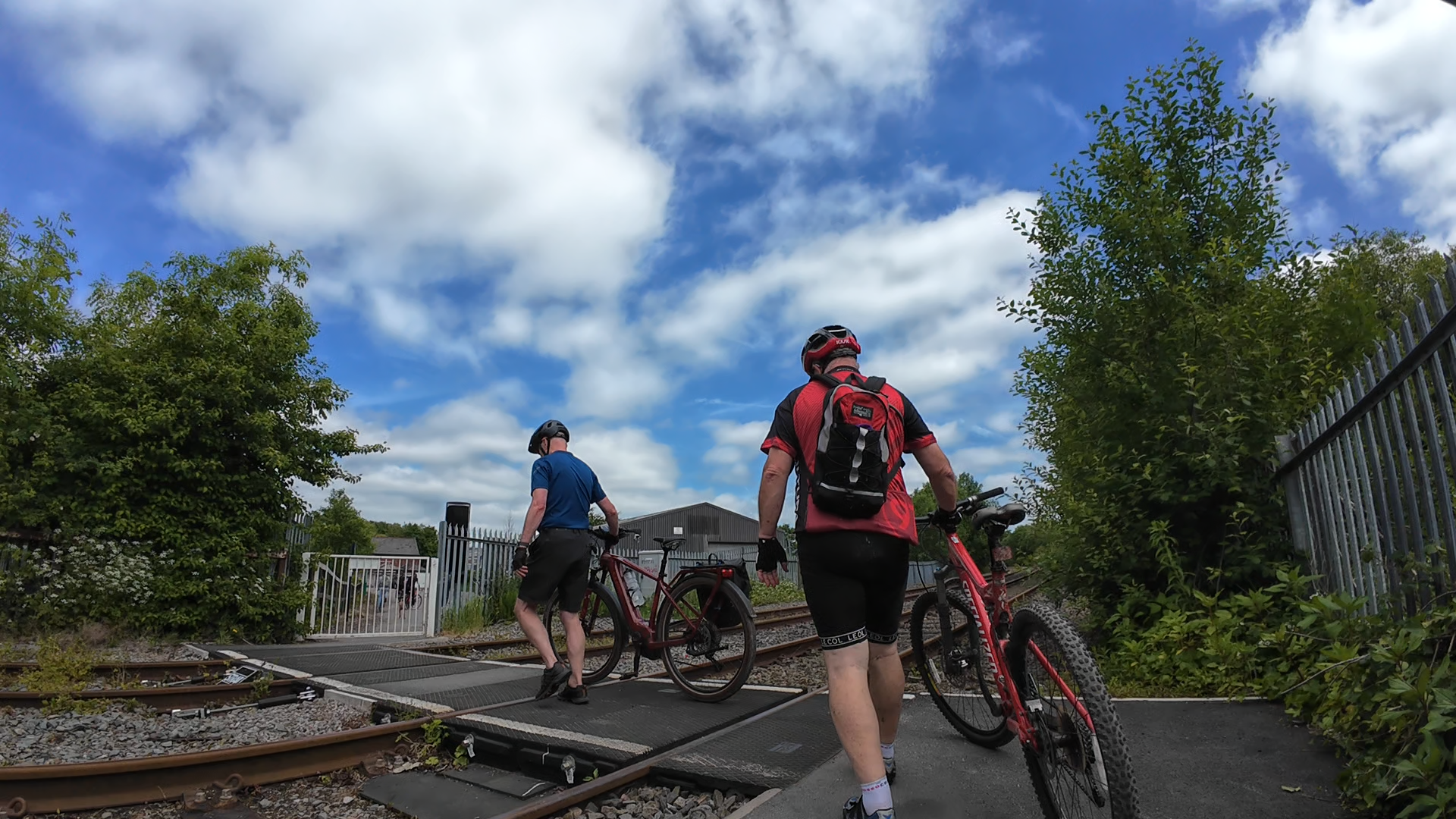 Railway Crossing at Sankey
