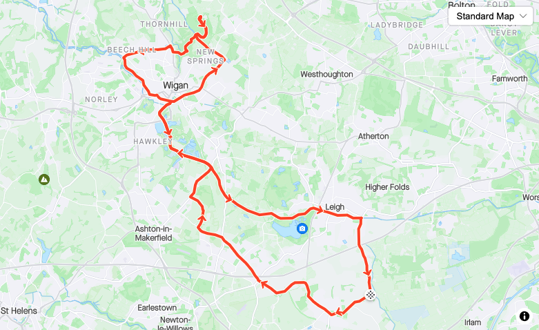 Raven Ride 6 Map